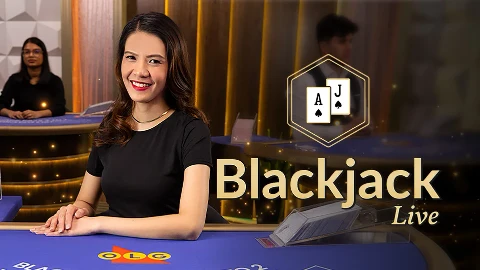 Live blackjack game